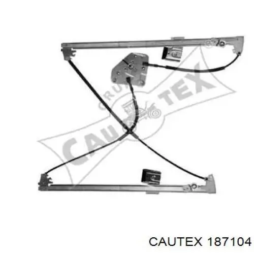 Механизм стеклоподъемника двери передней левой 187104 Cautex