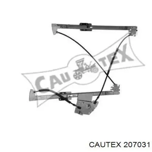 Механизм стеклоподъемника двери передней левой 207031 Cautex