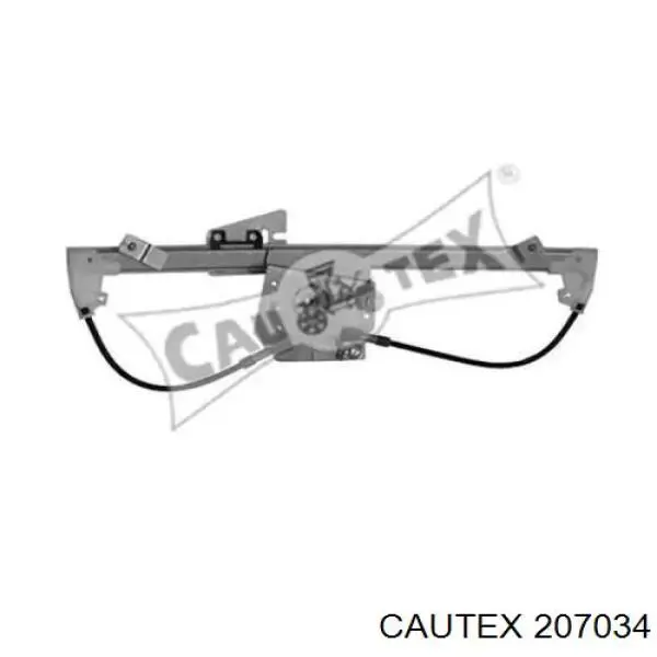 Механизм стеклоподъемника двери задней правой 207034 Cautex