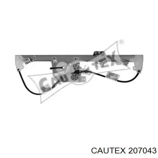 Механизм стеклоподъемника двери задней левой 207043 Cautex