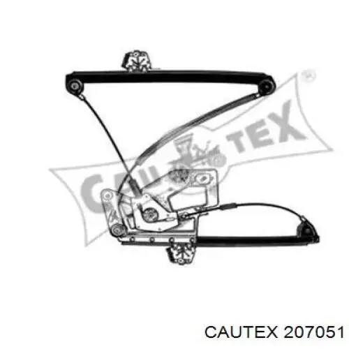 Механизм стеклоподъемника двери передней левой 207051 Cautex