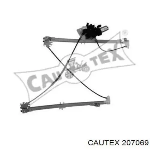 Механизм стеклоподъемника двери передней левой 207069 Cautex