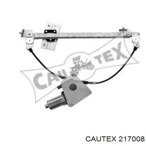217008 Cautex mecanismo de acionamento de vidro da porta dianteira esquerda