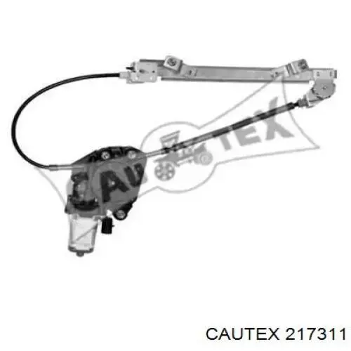 Механизм стеклоподъемника двери задней левой 217311 Cautex