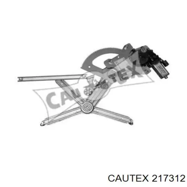 Механизм стеклоподъемника двери передней правой 217312 Cautex