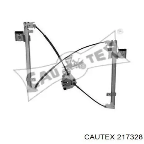 217328 Cautex mecanismo de acionamento de vidro da porta dianteira direita