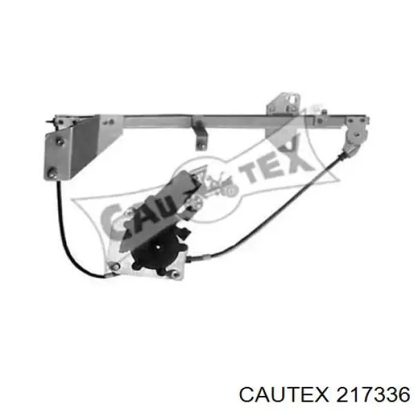 Механизм стеклоподъемника двери задней правой 217336 Cautex