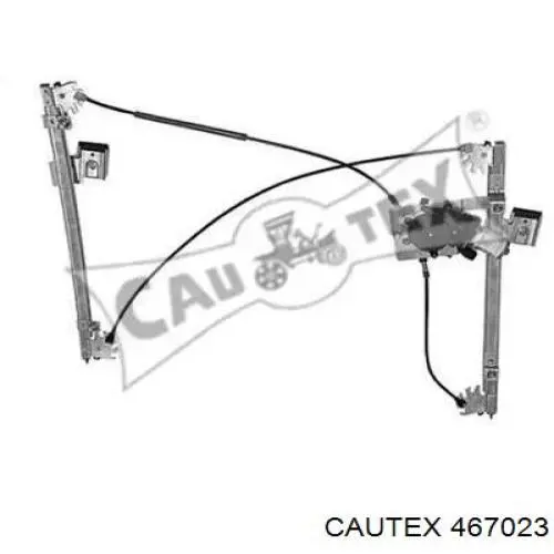 Механизм стеклоподъемника двери передней левой 467023 Cautex