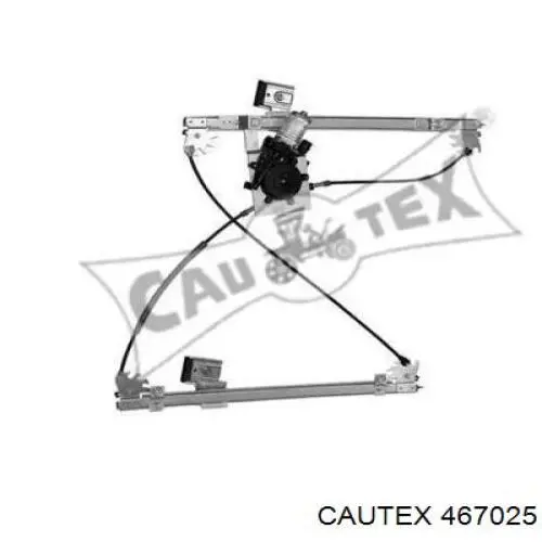 Механизм стеклоподъемника двери передней левой 467025 Cautex