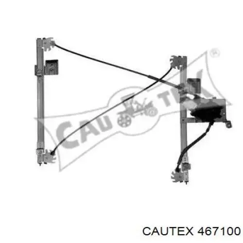Механизм стеклоподъемника двери передней правой 467100 Cautex