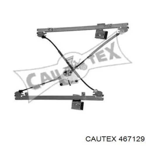 Механизм стеклоподъемника двери передней левой 467129 Cautex