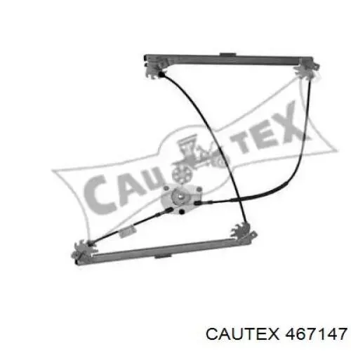 Механизм стеклоподъемника двери передней левой 467147 Cautex