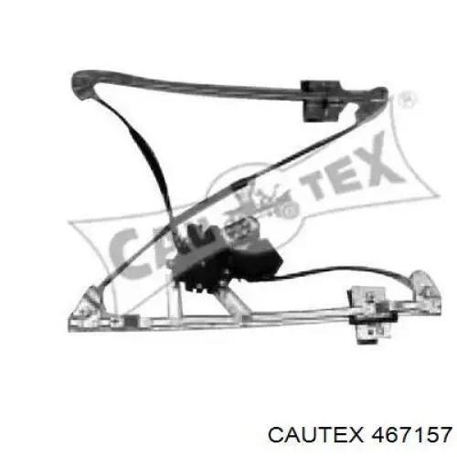 Механизм стеклоподъемника двери передней левой 467157 Cautex