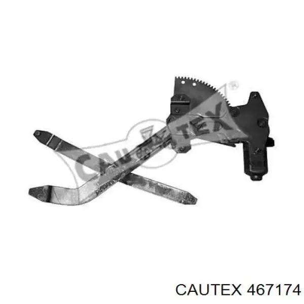 Механизм стеклоподъемника двери передней правой 467174 Cautex