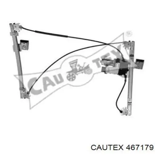 Механизм стеклоподъемника двери передней левой 467179 Cautex