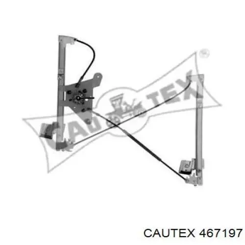 Механизм стеклоподъемника двери передней левой 467197 Cautex