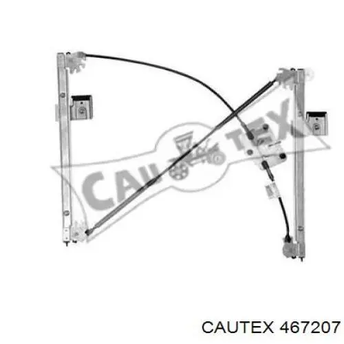 Механизм стеклоподъемника двери передней левой 467207 Cautex