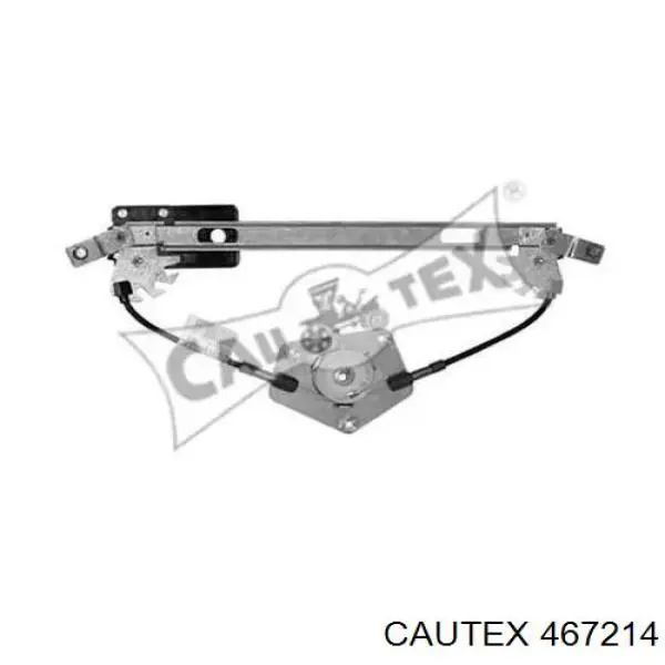 Механизм стеклоподъемника двери задней левой 467214 Cautex