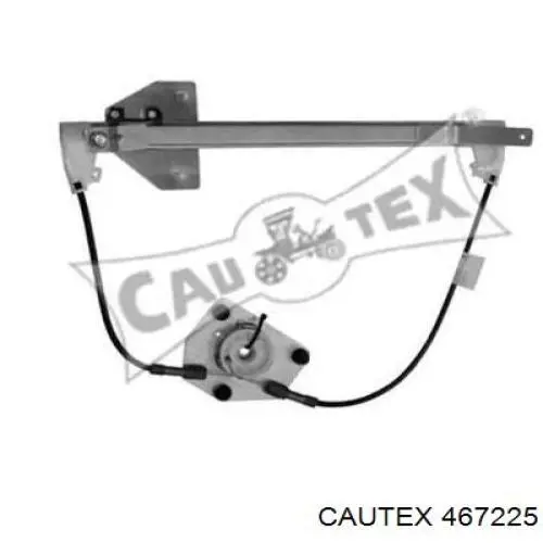 Механизм стеклоподъемника двери задней правой 467225 Cautex