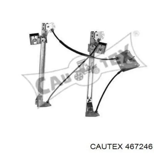 Механизм стеклоподъемника двери передней левой 467246 Cautex