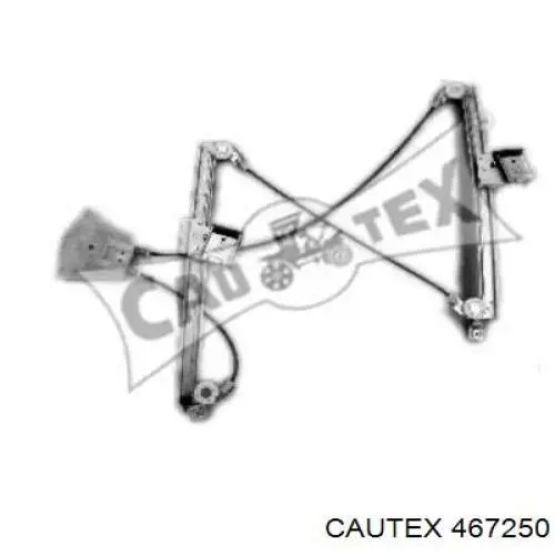 Механизм стеклоподъемника двери передней левой 467250 Cautex