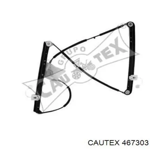 467303 Cautex mecanismo de acionamento de vidro da porta dianteira direita