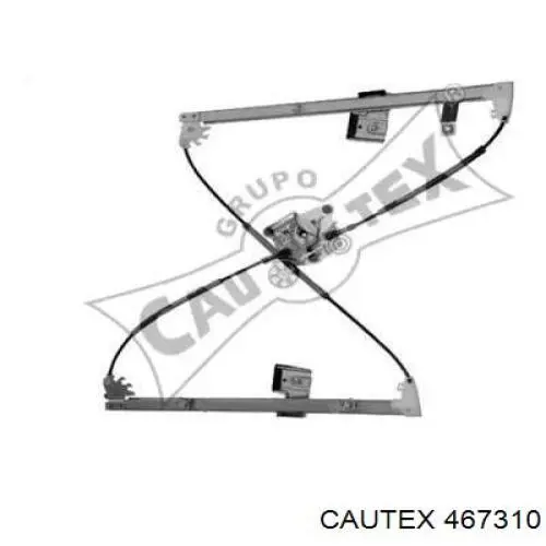 Механизм стеклоподъемника двери передней левой 467310 Cautex