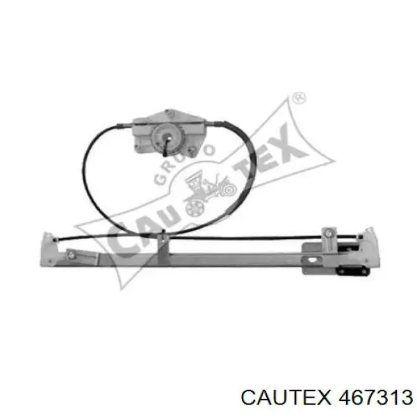 Механизм стеклоподъемника двери задней правой 467313 Cautex