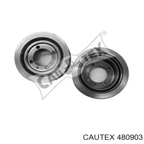 Шкив коленвала 480903 Cautex