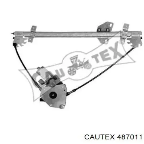 Механизм стеклоподъемника двери передней левой 487011 Cautex