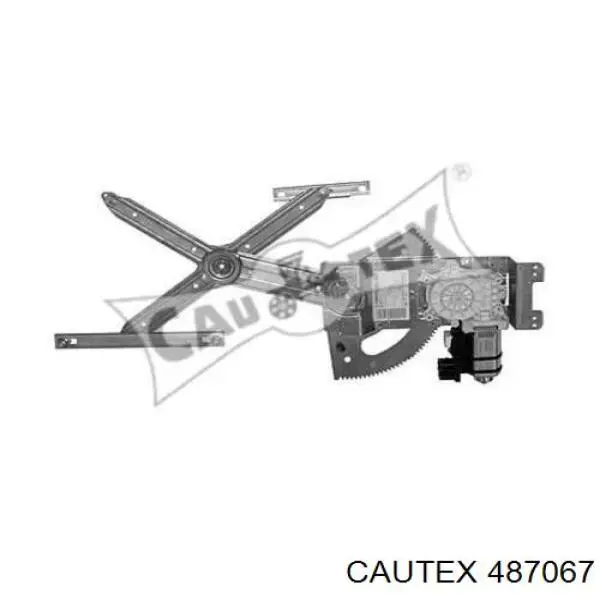 Механизм стеклоподъемника двери передней правой 487067 Cautex