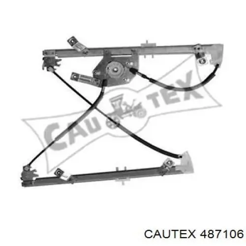 Механизм стеклоподъемника двери передней левой 487106 Cautex