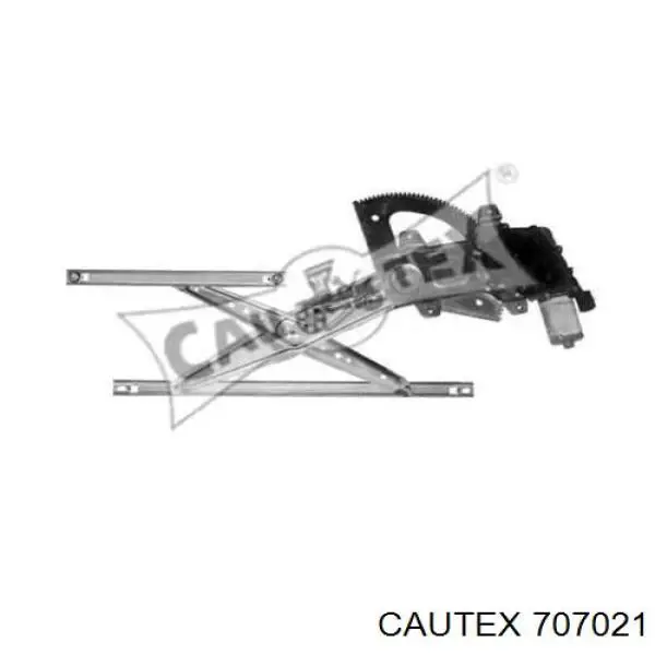 Механизм стеклоподъемника двери передней левой 707021 Cautex