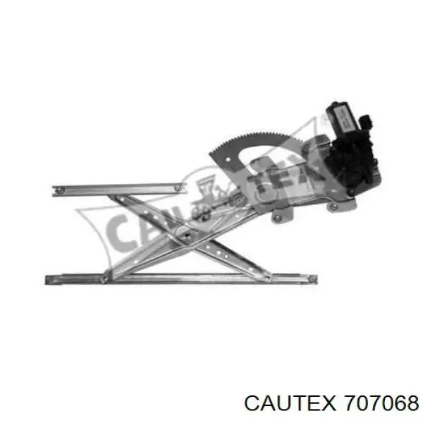 Механизм стеклоподъемника двери передней левой 707068 Cautex