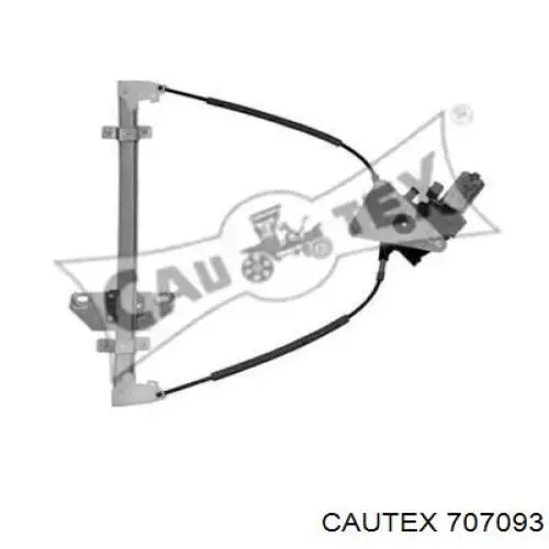 Механизм стеклоподъемника двери передней левой 707093 Cautex