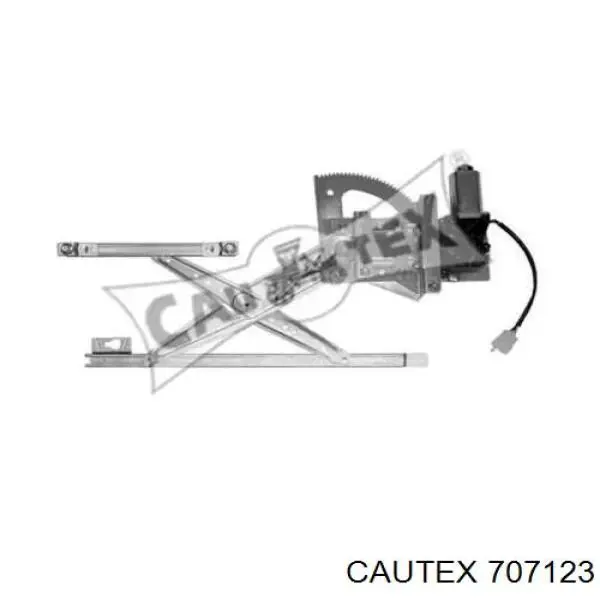 Механизм стеклоподъемника двери передней левой 707123 Cautex