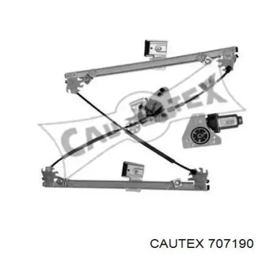 Механизм стеклоподъемника двери передней левой 707190 Cautex