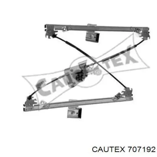 Механизм стеклоподъемника двери передней левой 707192 Cautex