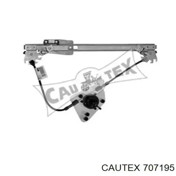 Механизм стеклоподъемника двери задней правой 707195 Cautex