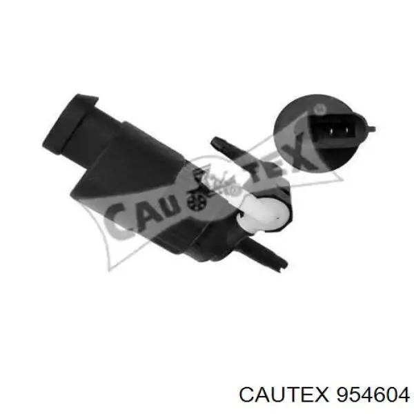 Насос-мотор омывателя стекла переднего/заднего 954604 Cautex