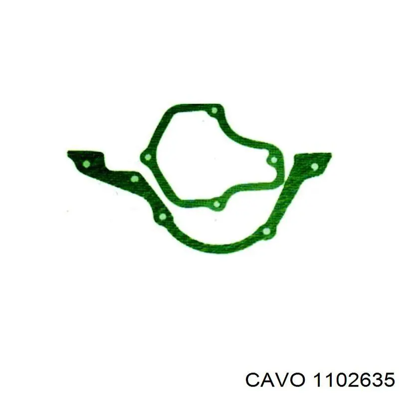 Трос ручника задний Cavo 1102635
