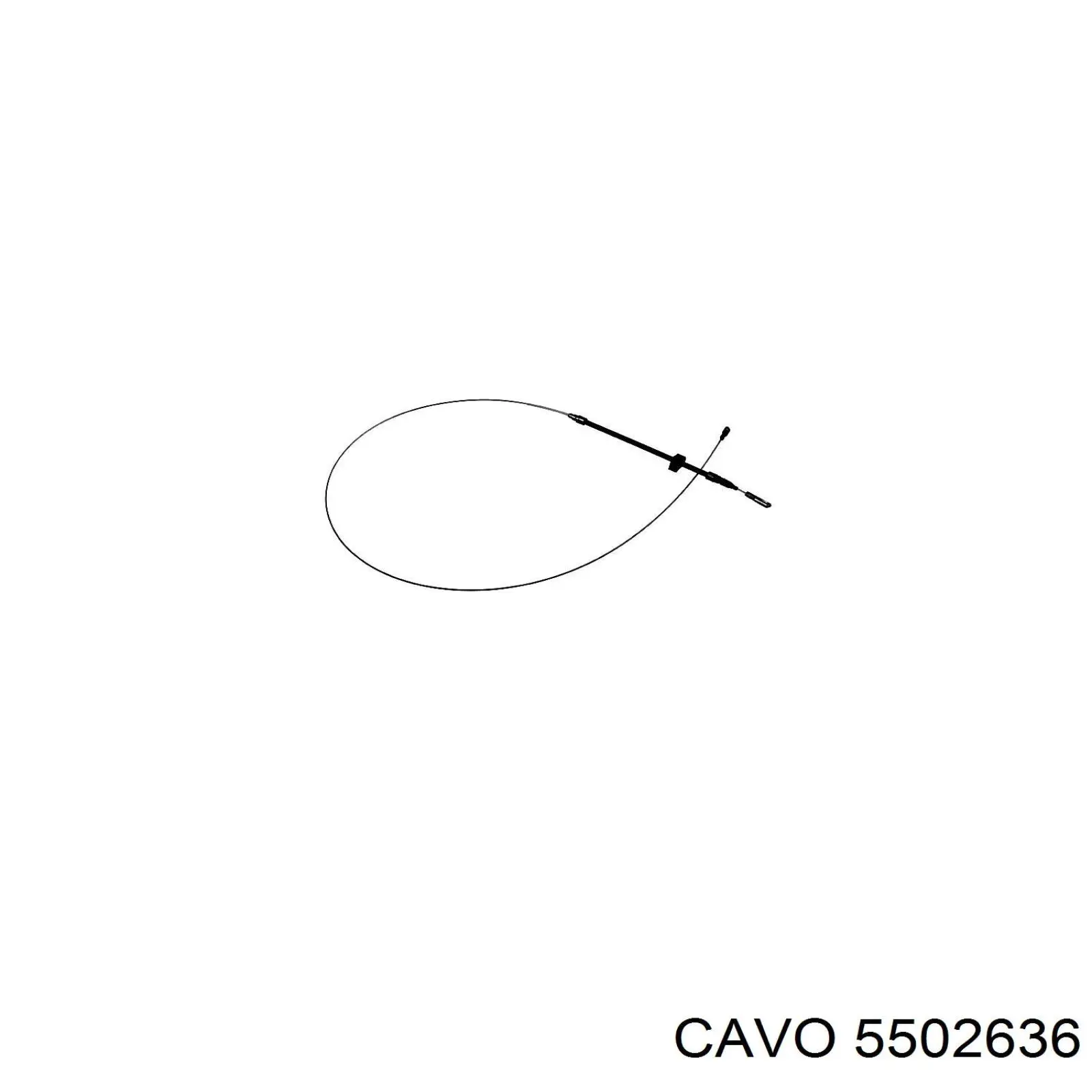 Трос ручного тормоза передний Cavo 5502636 цена, от 8.99 USD