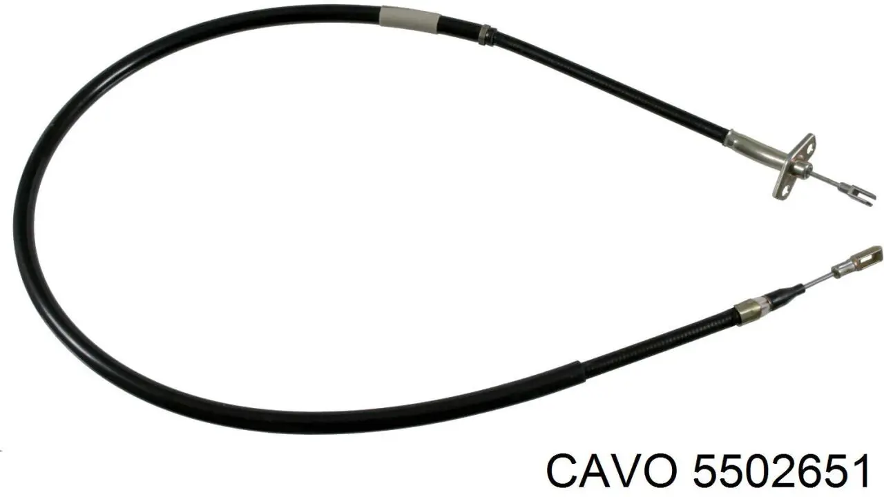 5502 651 Cavo трос ручного тормоза задний правый/левый