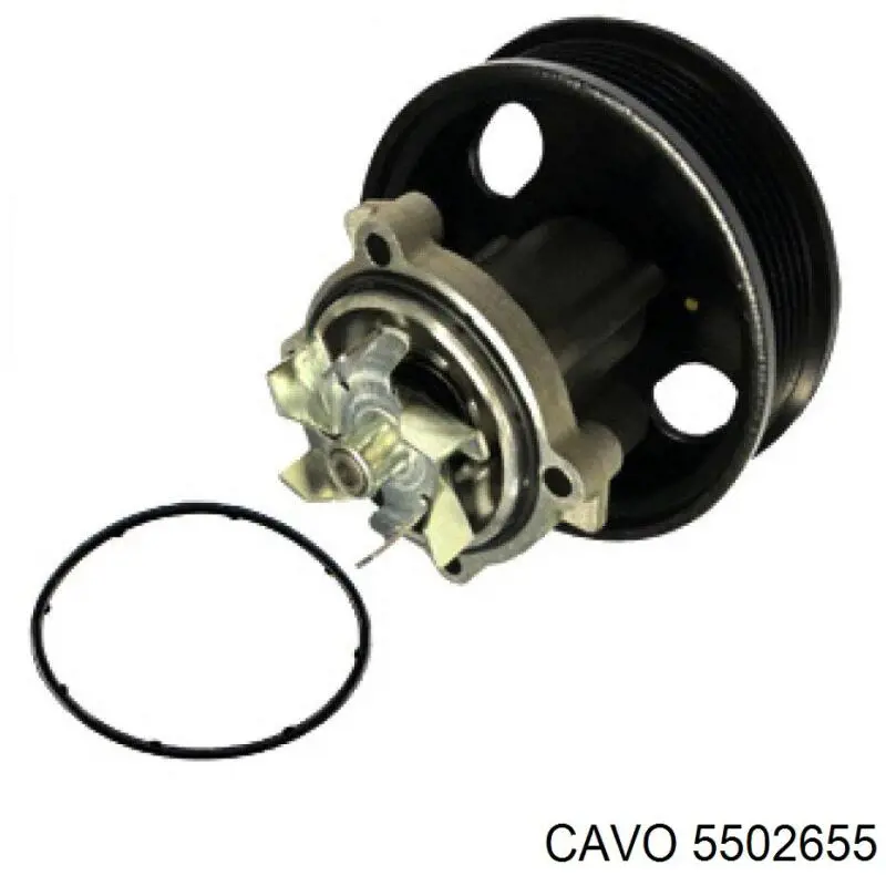 5502655 Cavo Трос ручного тормоза задний, правый