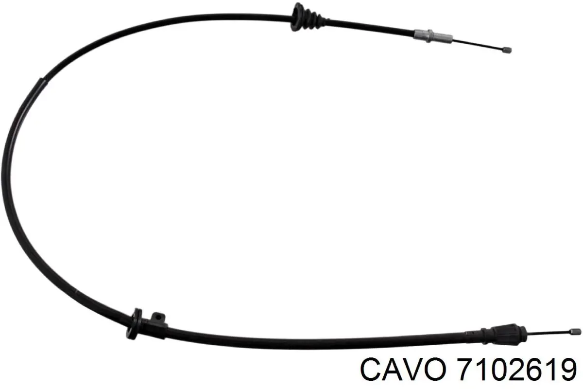 7102 619 Cavo трос ручного тормоза задний правый/левый