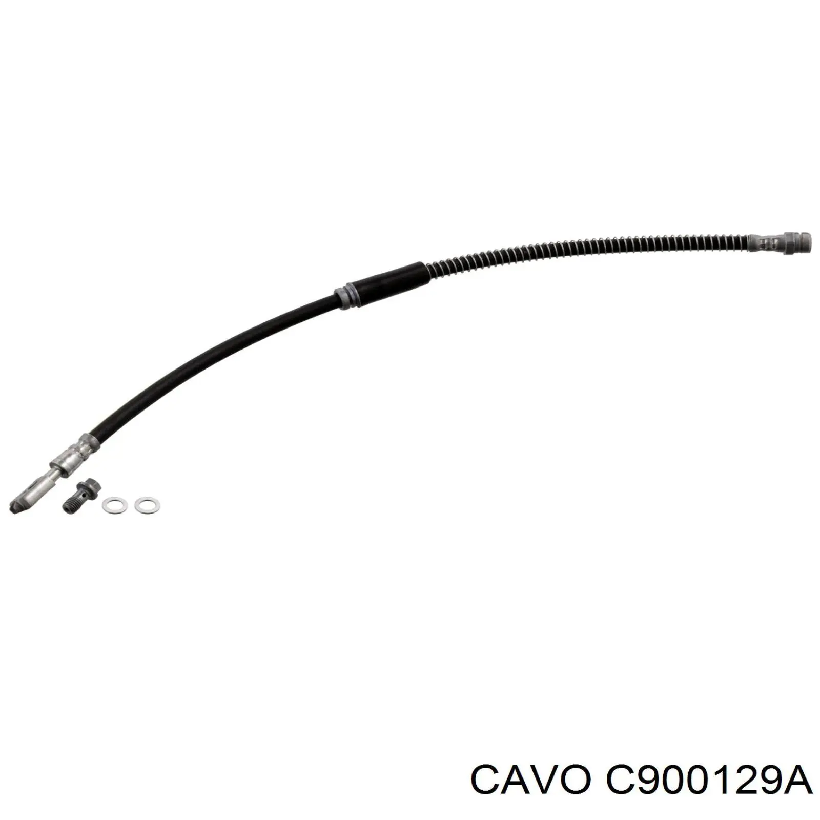 Шланг тормозной передний C900129A Cavo