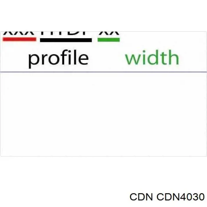 CDN4030 CDN Ремень двигателя