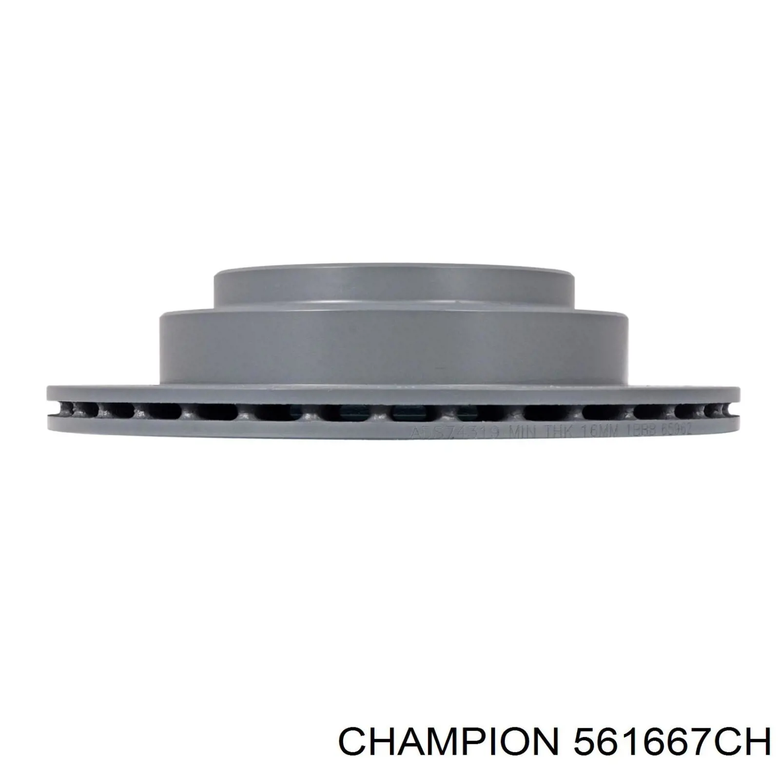 Тормоз дисковый передний Champion 561667CH цена, от 36.24 USD