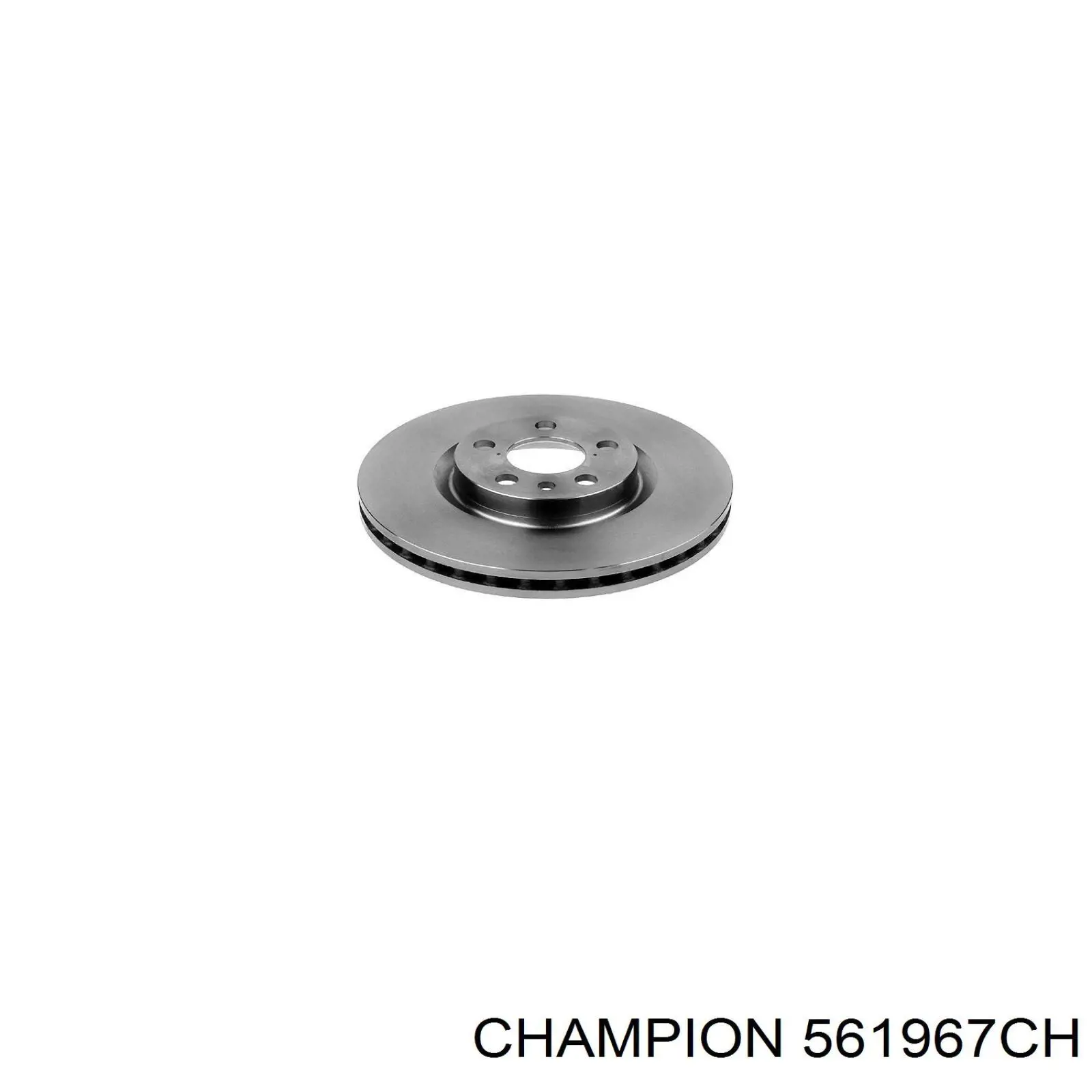 561967CH Champion диск тормозной передний