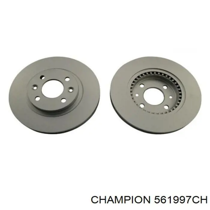 Передний тормозной диск Champion 561997CH